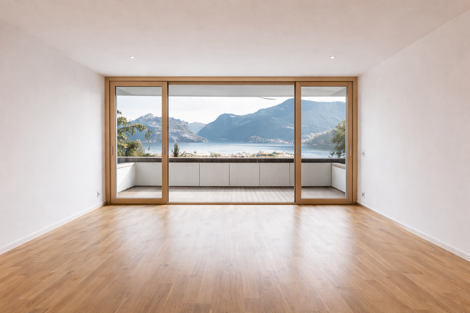 Empty apartment before Homelya design